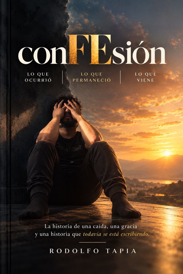 Portada del libro conFEsión de Rodolfo Tapia
